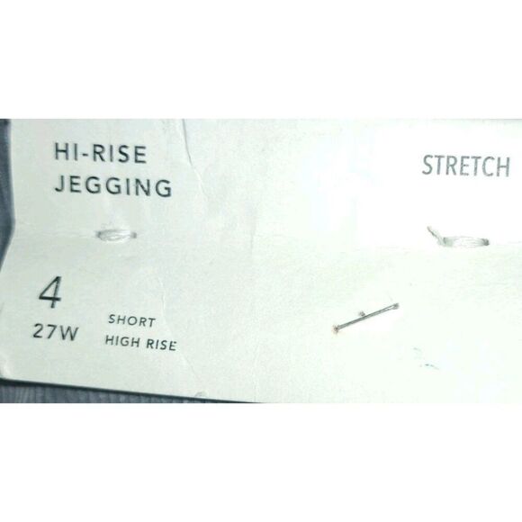 American Eagle Womens Size 4 Short Gray Corduroy Pants 27x28 Stretch New - Picture 10 of 10